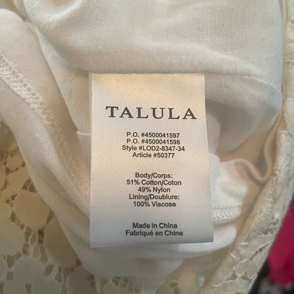 Aritzia Lace Dress White - Picture 8 of 11